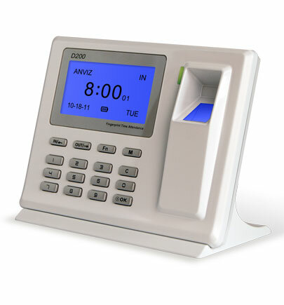 D200 - plnohodnotný docházkový systém na bázi otisku prstu